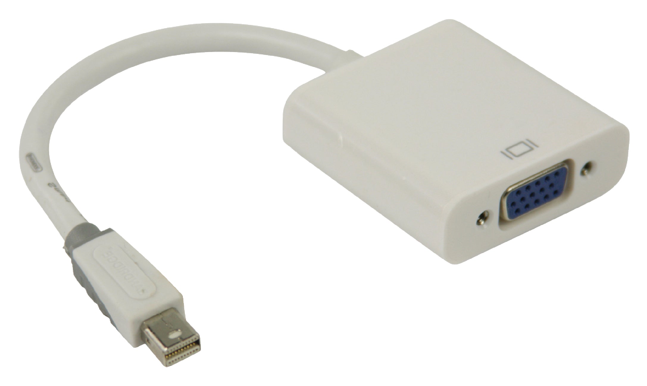 Mini Displayport-Kabel Mini Displayport Stecker - VGA female 0.20 m Weiss