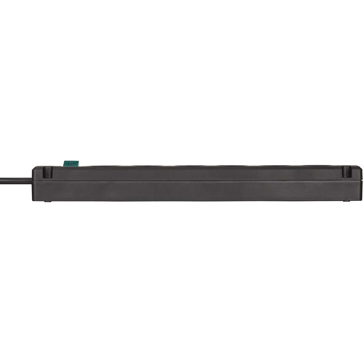Bremounta Steckdosenleiste 5-fach mit 2 USB-Ladebuchsen Schwarz 3,00 m TYPE F