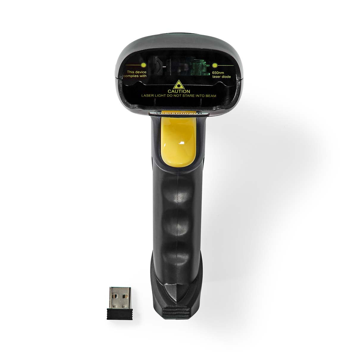 Barcodescanner | Laser | Wireless | 1D Linear | Batteriebetrieben / Stromversorgung über USB | USB Dongle