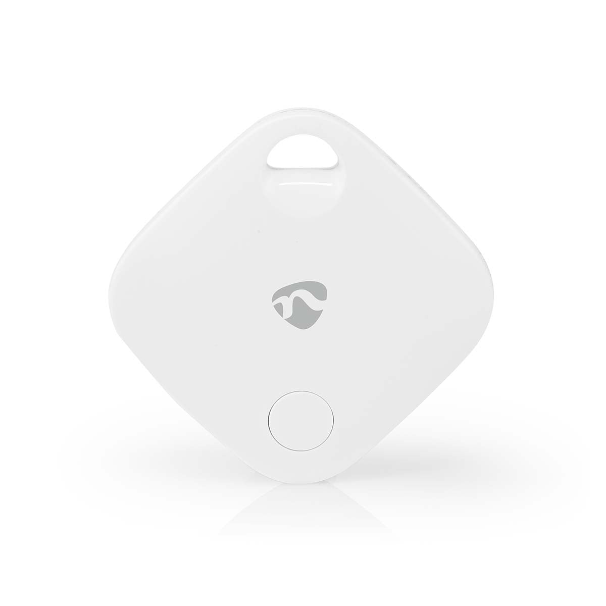 Schlüssel-Finder | Kompatibel mit: Apple Find My App | Batteriebetrieben | 1x CR2032 | Batterien enthalten | Bluetooth® version: 5.1 | Batterie Lebensdauer bis zu: 1 Jahre | Weiss | 1 Stück