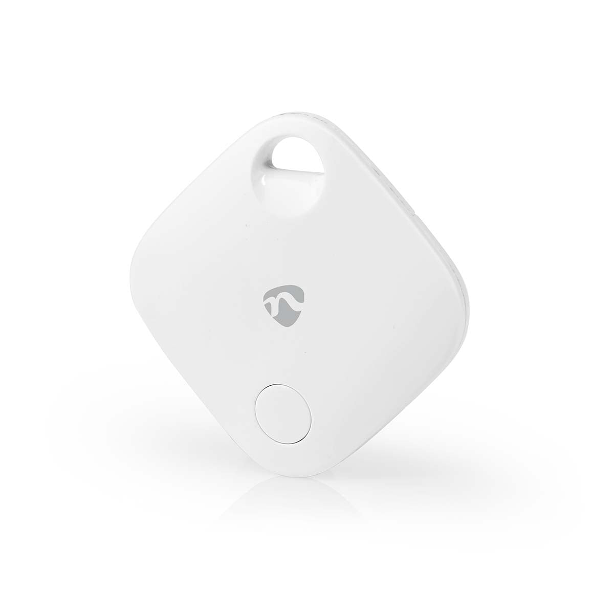 Schlüssel-Finder | Kompatibel mit: Apple Find My App | Batteriebetrieben | 1x CR2032 | Batterien enthalten | Bluetooth® version: 5.1 | Batterie Lebensdauer bis zu: 1 Jahre | Weiss | 1 Stück