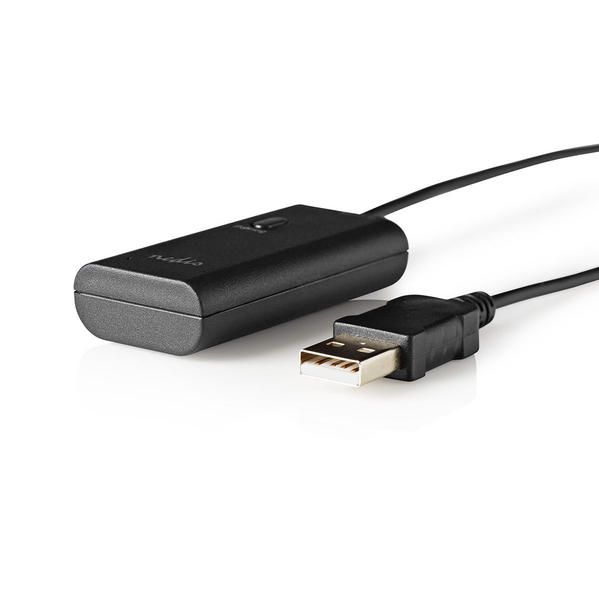 Bluetooth® Transmitter | Anschlüsse – Eingang: 1x AUX / 1x USB | SBC | Bis zu 1 Geräte | Schwarz