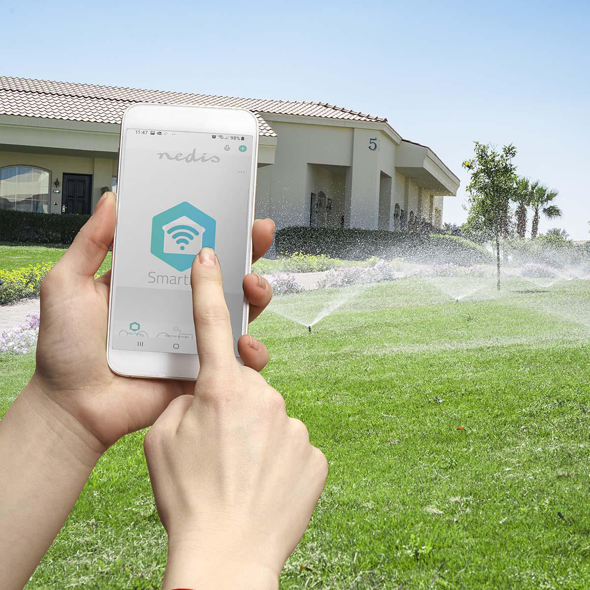 SmartLife Intelligente Wassersteuerung | Bluetooth® | Batteriebetrieben | IP54 | max. Wasserdruck: 8 bar | Android™ / IOS