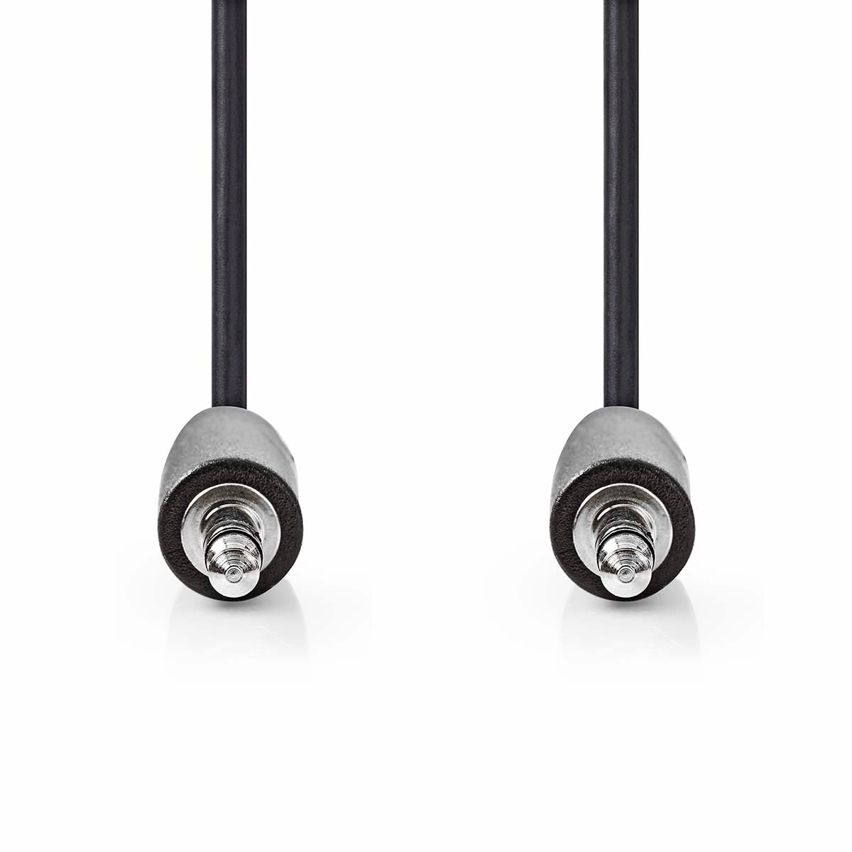 Stereo-Audiokabel | 3.5 mm Stecker | 3.5 mm Stecker | Vernickelt | 2.00 m | Rund | Schwarz | Box