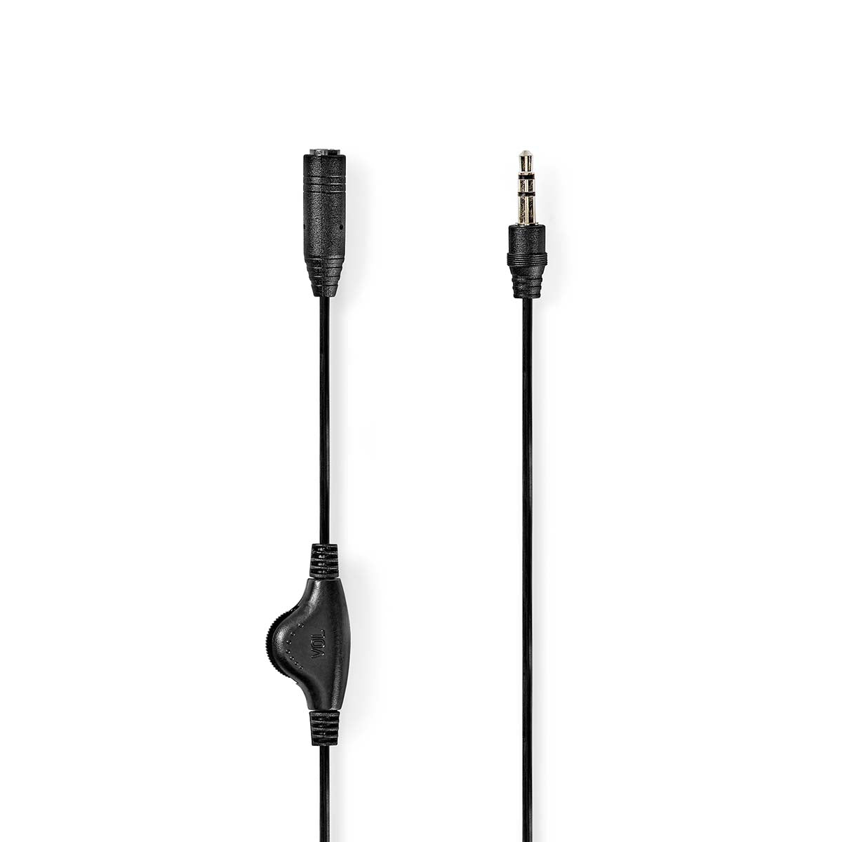 Stereo-Audiokabel | 3.5 mm Stecker | 3.5 mm Buchse | Vernickelt | 1.00 m | Rund | Box