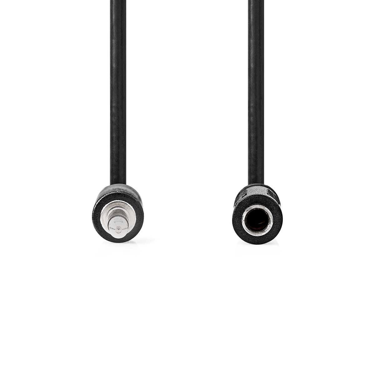 Stereo-Audiokabel | 3.5 mm Stecker | 6.35 mm Buchse | Vernickelt | 0.20 m | Rund | Blister