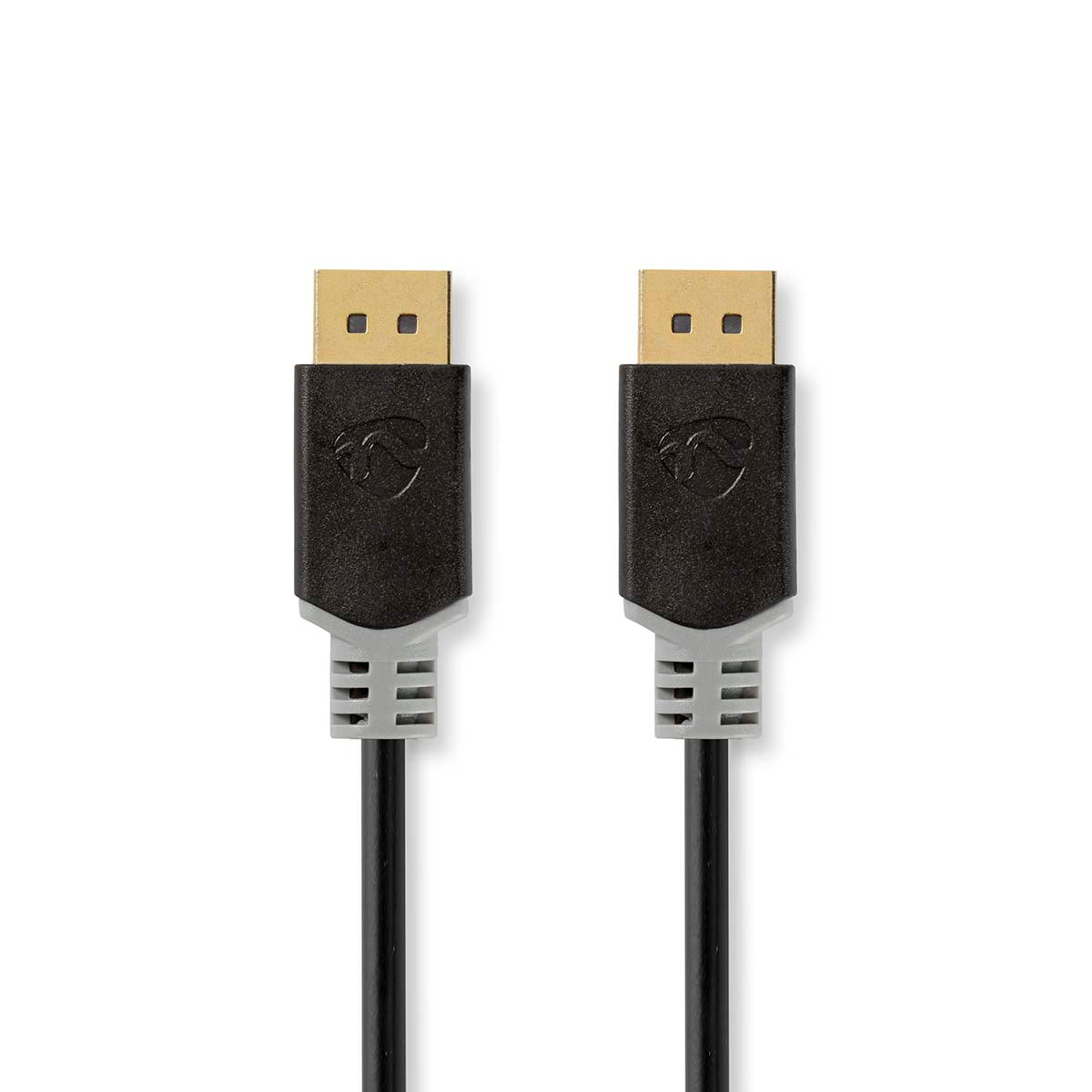 Displayport-Kabel | DisplayPort Stecker | DisplayPort Stecker | 8K@60Hz | Vergoldet | 2.00 m | Rund | PVC | Anthrazit / Grau | Box