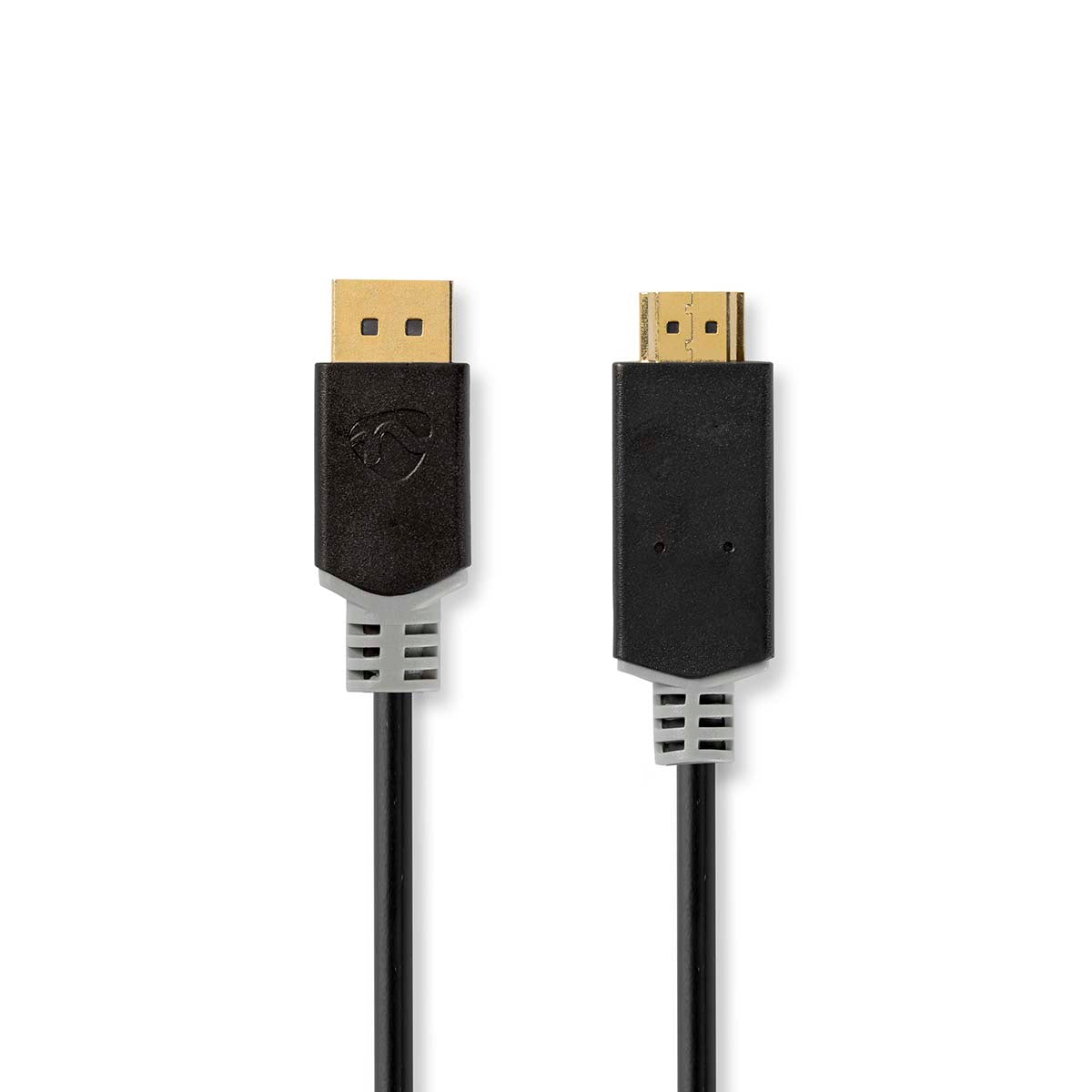 Displayport-Kabel | DisplayPort Stecker | HDMI™ Stecker | 4K@30Hz | Vergoldet | 1.00 m | Rund | PVC | Anthrazit | Box