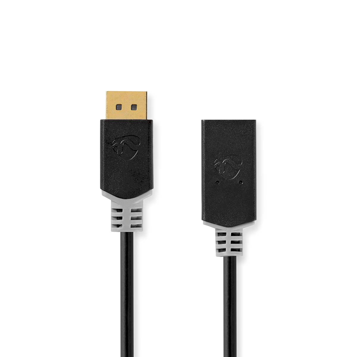 Displayport-Kabel | DisplayPort Stecker | HDMI™ Stecker | 4K@30Hz | Vergoldet | 0.20 m | Rund | PVC | Anthrazit | Box