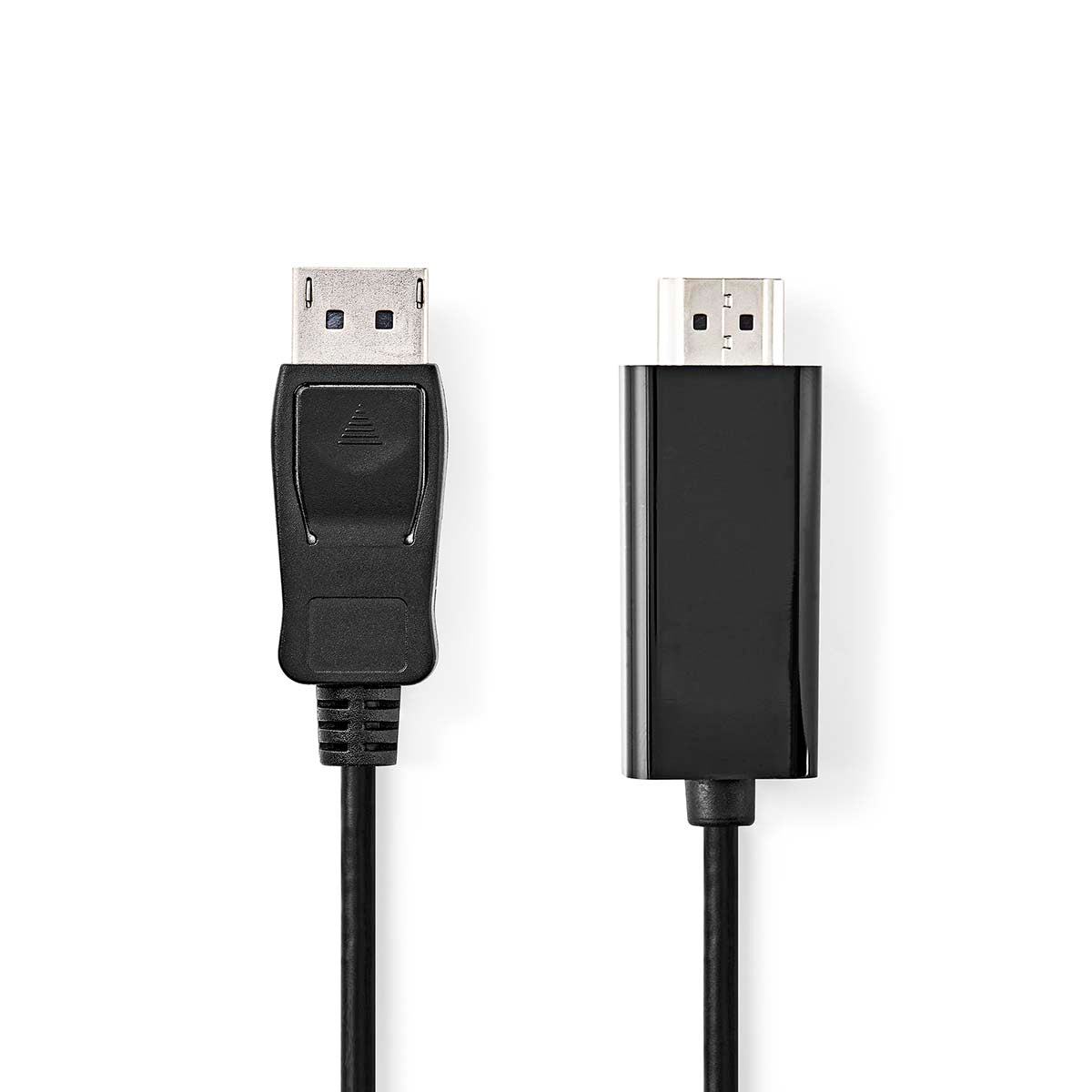 Displayport-Kabel | DisplayPort Stecker | HDMI™ Stecker | 4K@30Hz | Vernickelt | 3.00 m | Rund | PVC | Schwarz | Box