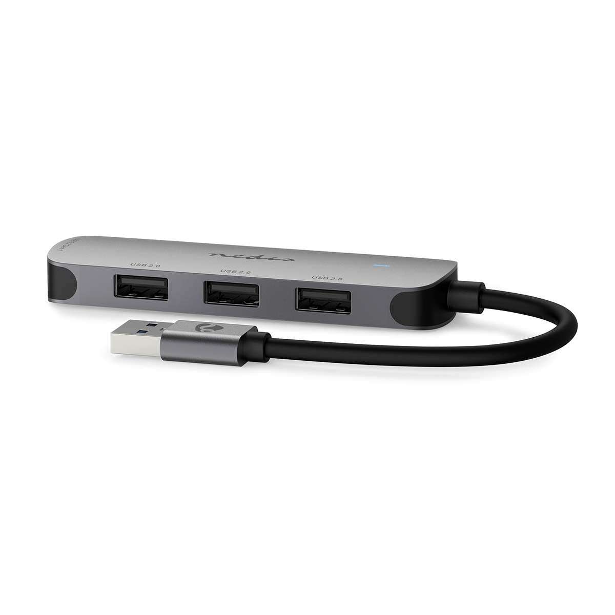 USB-Hub | USB-A Stecker | 4x USB A Female | 4-Port port(s) | USB 2.0 / USB 3.2 Gen 1 | Stromversorgung über USB