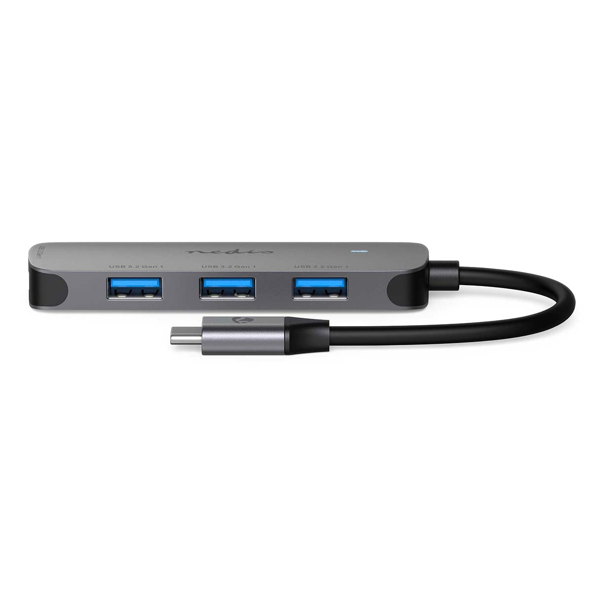 USB-Hub | 1x USB-C™ | 4x USB A Female | 4-Port port(s) | USB 3.2 Gen 1 | Stromversorgung über USB | 5 Gbps