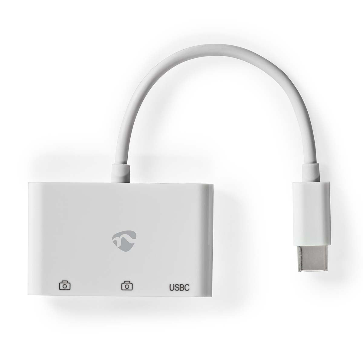 USB-Hub | 1x USB-C™ | 1x USB-C™ / 2x USB 2.0 A Female | 3-Port port(s) | Stromversorgung über USB