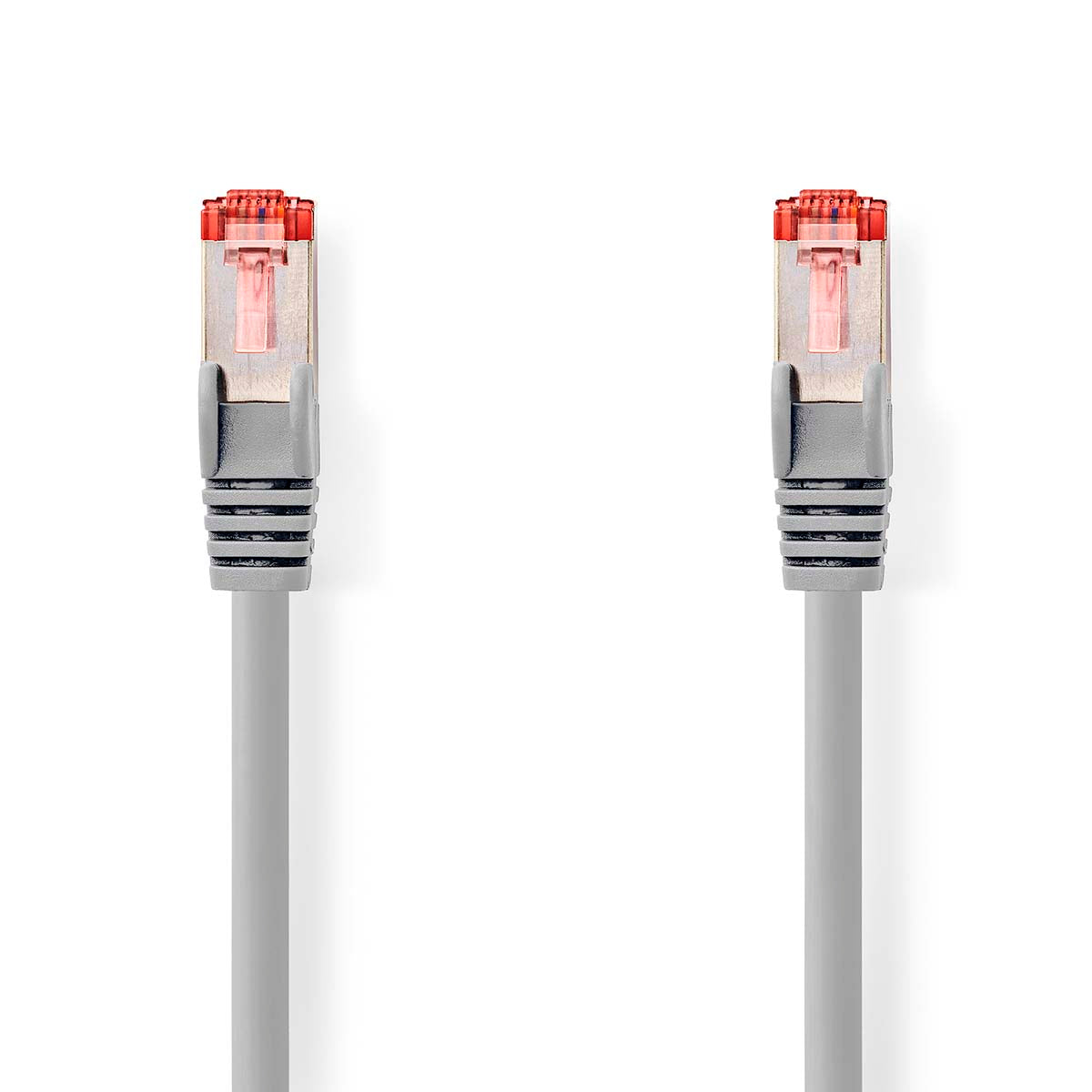 CAT6-Netzwerkkabel | RJ45 Stecker | RJ45 Stecker | S/FTP | 15.0 m | Rund | LSZH | Grau | Box