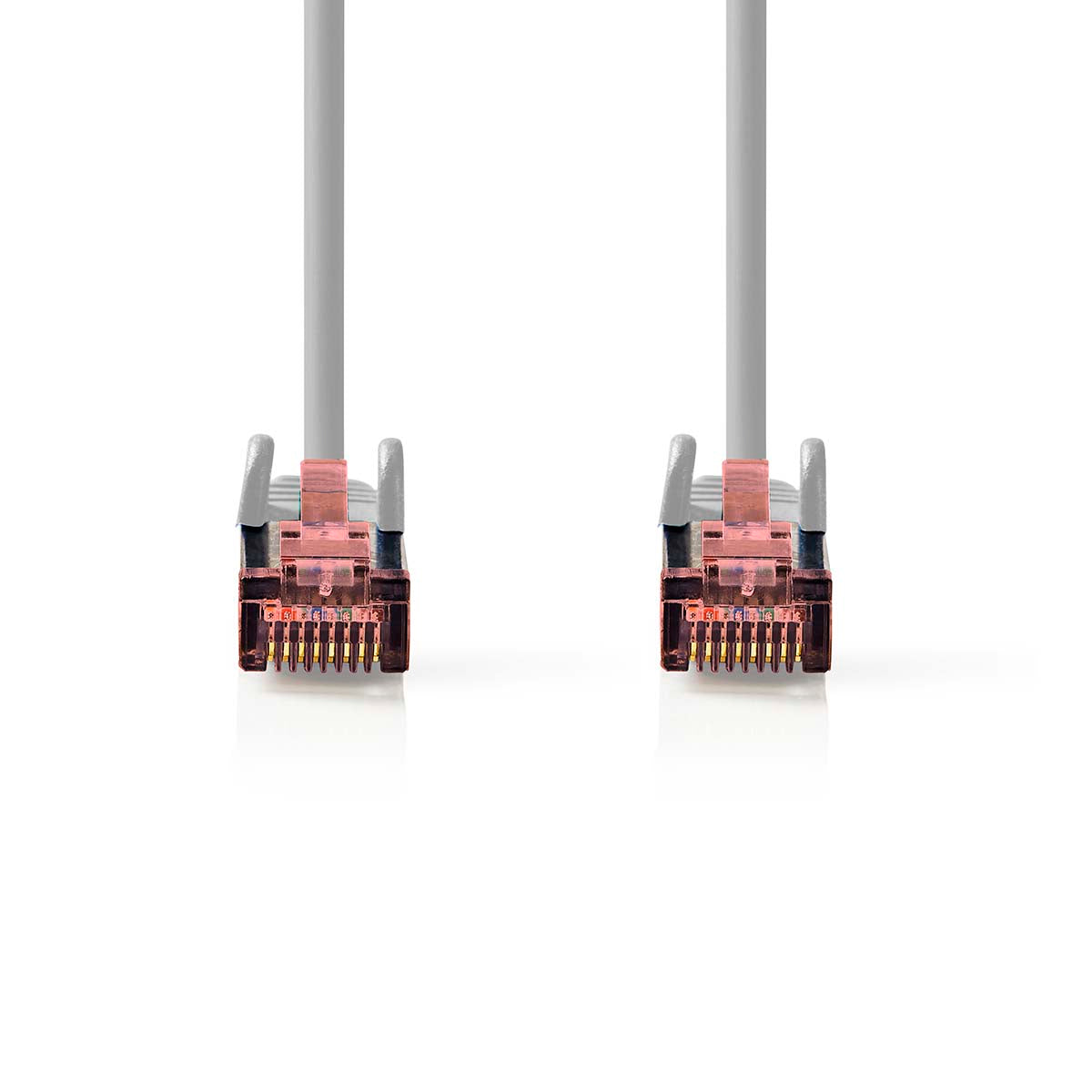 CAT6-Netzwerkkabel | RJ45 Stecker | RJ45 Stecker | S/FTP | 2.00 m | Rund | LSZH / PVC | Grau | Box