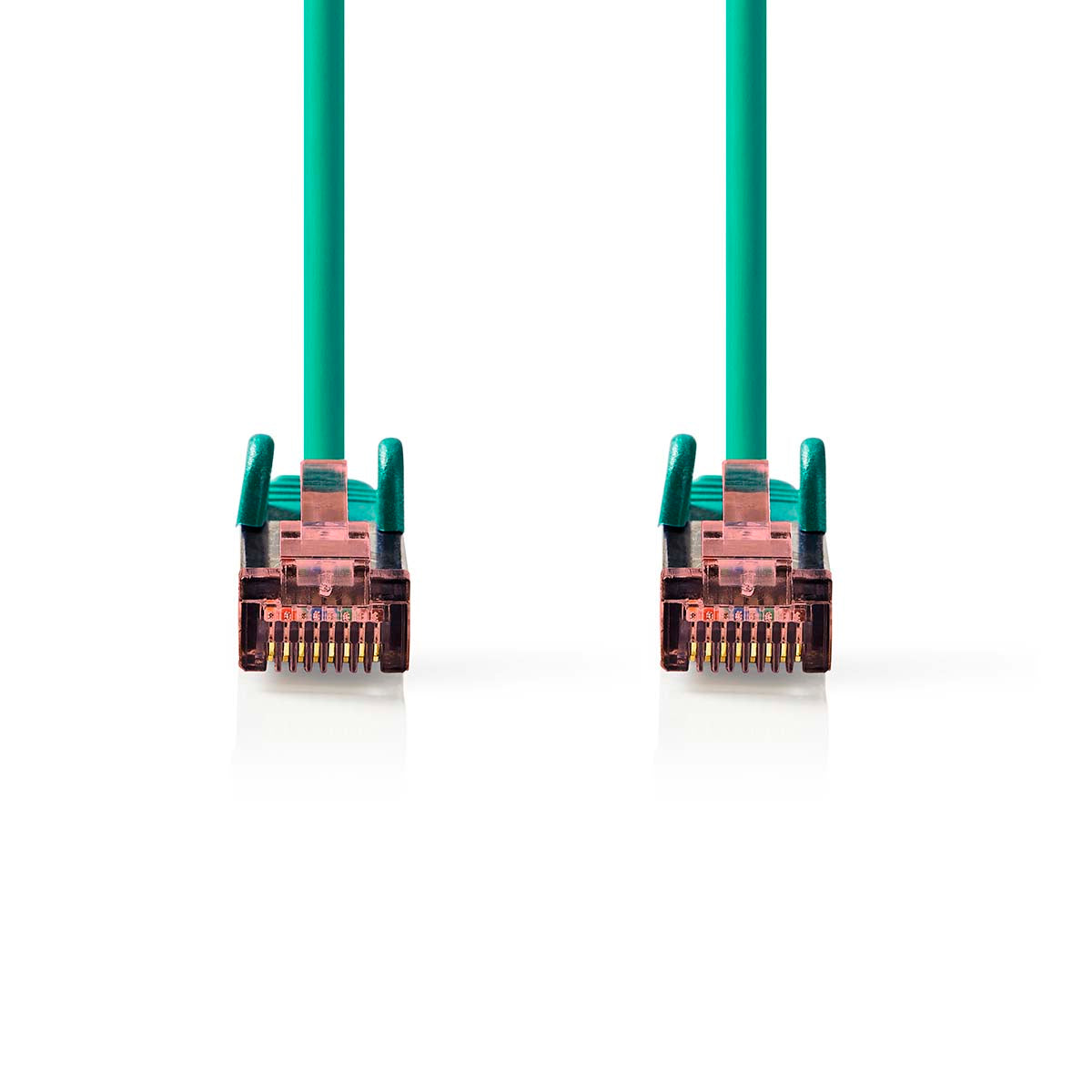 CAT6-Netzwerkkabel | RJ45 Stecker | RJ45 Stecker | S/FTP | 3.00 m | Rund | LSZH | Grün | Umschlag