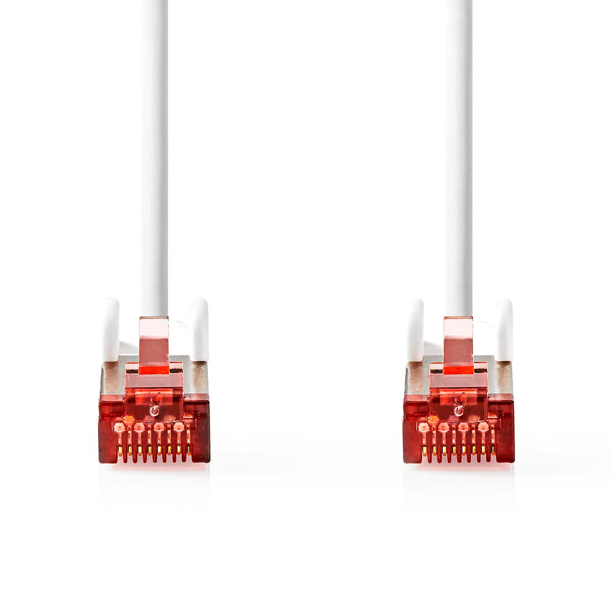 CAT6-Netzwerkkabel | RJ45 Stecker | RJ45 Stecker | S/FTP | 20.0 m | Rund | LSZH | Weiss | Umschlag