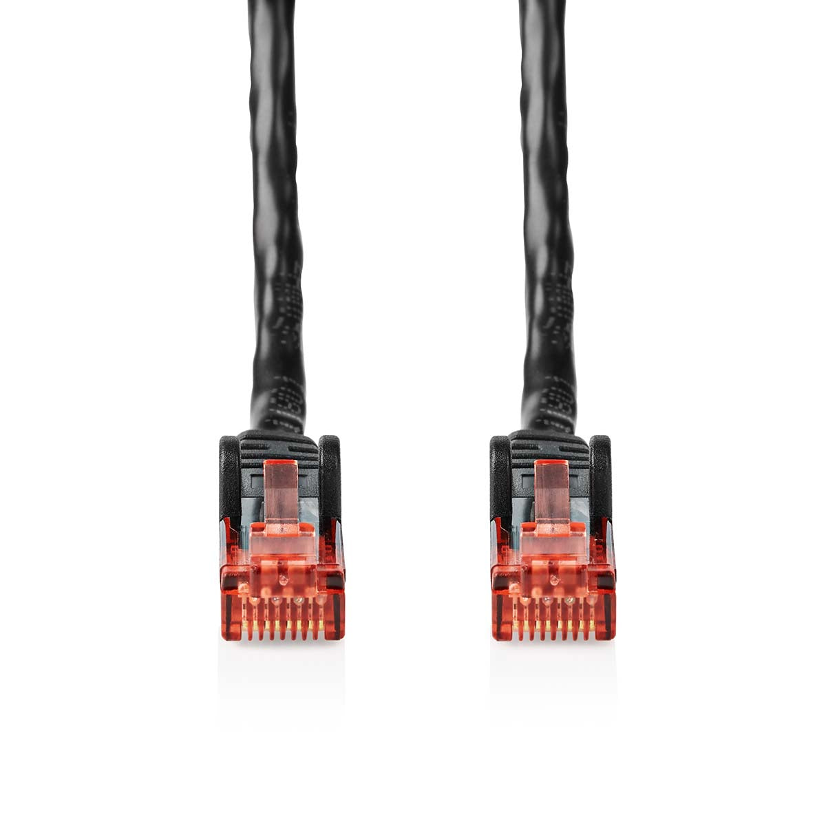 CAT6-Netzwerkkabel | RJ45 Stecker | RJ45 Stecker | U/UTP | 20.0 m | Aussenbereich | Rund | PE | Schwarz | Umschlag