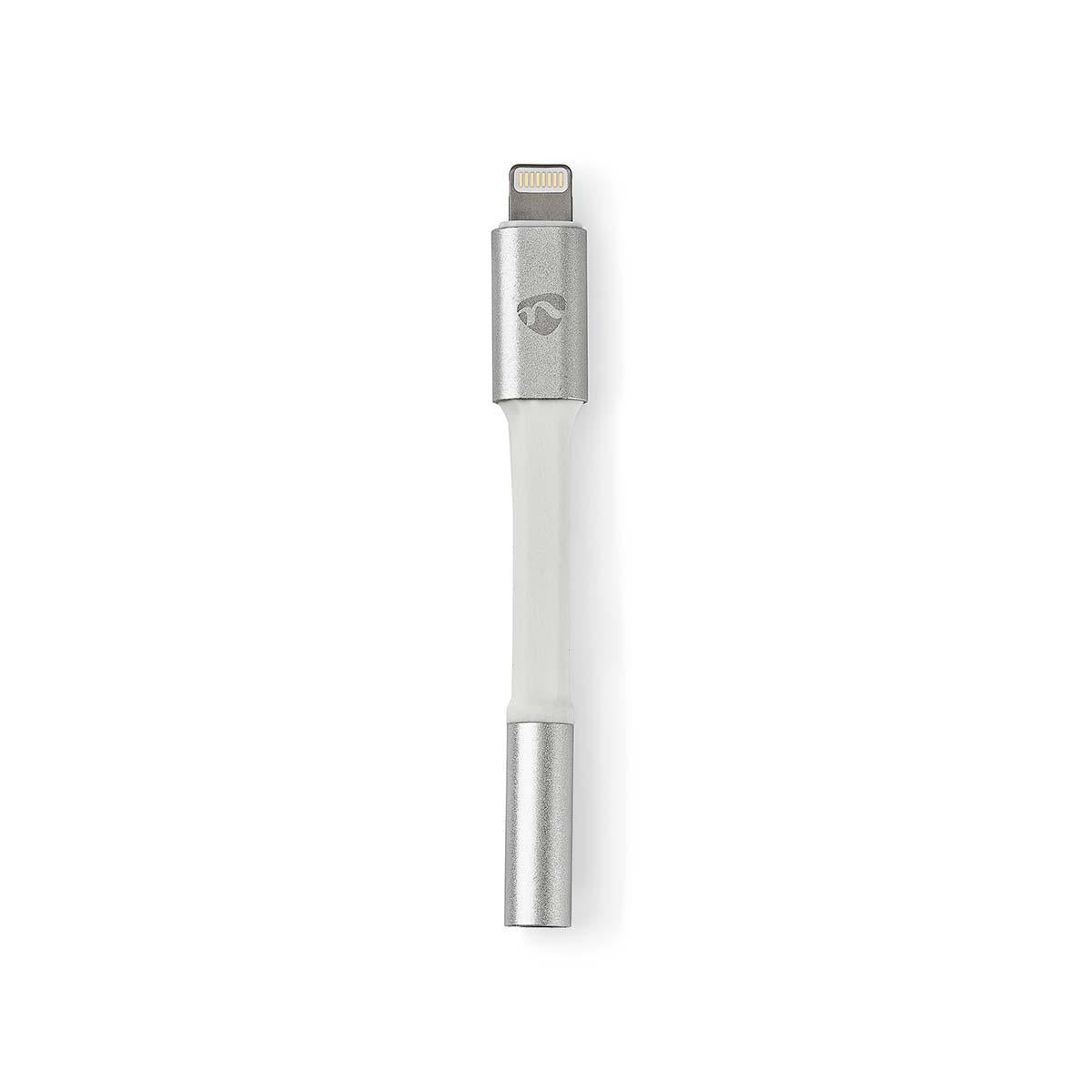 Lightning-Adapter | Apple Lightning 8-Pin | 3.5 mm Buchse | Vergoldet | 0.15 m | Rund | Aluminium