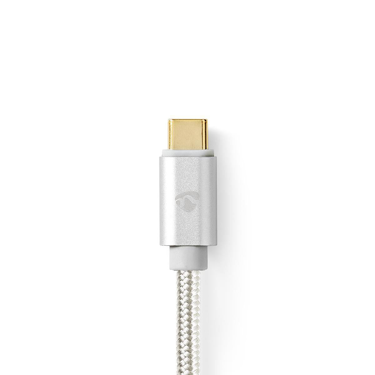 USB-C™ Adapter | USB 3.2 Gen 1 | USB-C™ Stecker | HDMI™ Stecker | 4K@60Hz | 18 Gbps | 2.00 m | Rund | Vergoldet | Geflochten / Nylon | Aluminium | Verpackung mit Sichtfenster