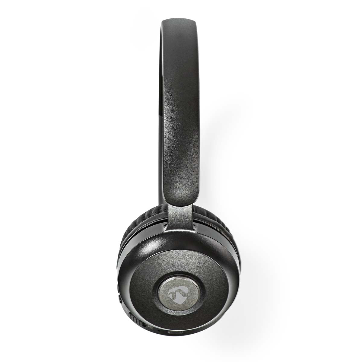 PC-Headset | Auf Ohr | Stereo | Bluetooth | Klappbarer Mikrofon | Schwarz