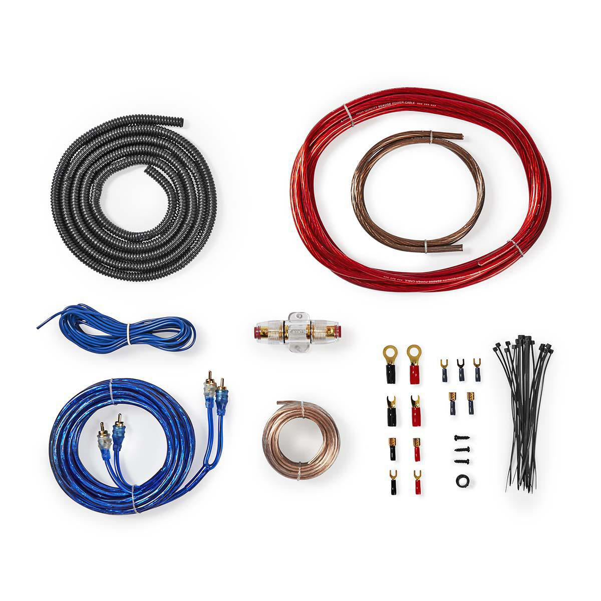 Kfz-Audio Connector Kit | 800 W | Vergoldet | Blister