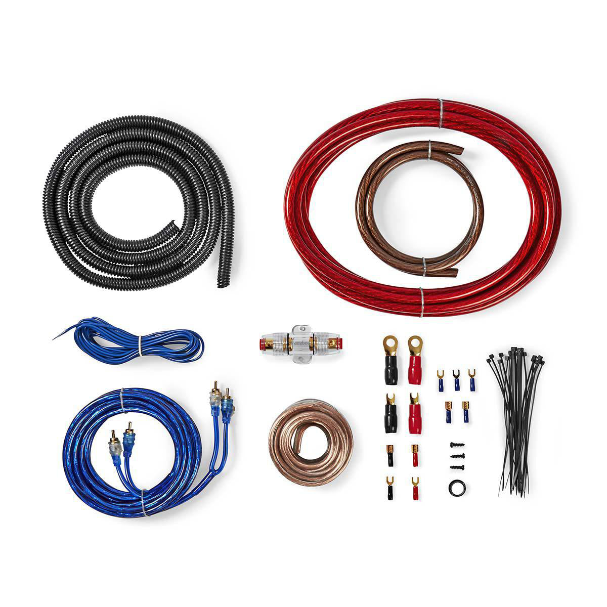 Kfz-Audio Connector Kit | 1200 W | Vergoldet | Blister