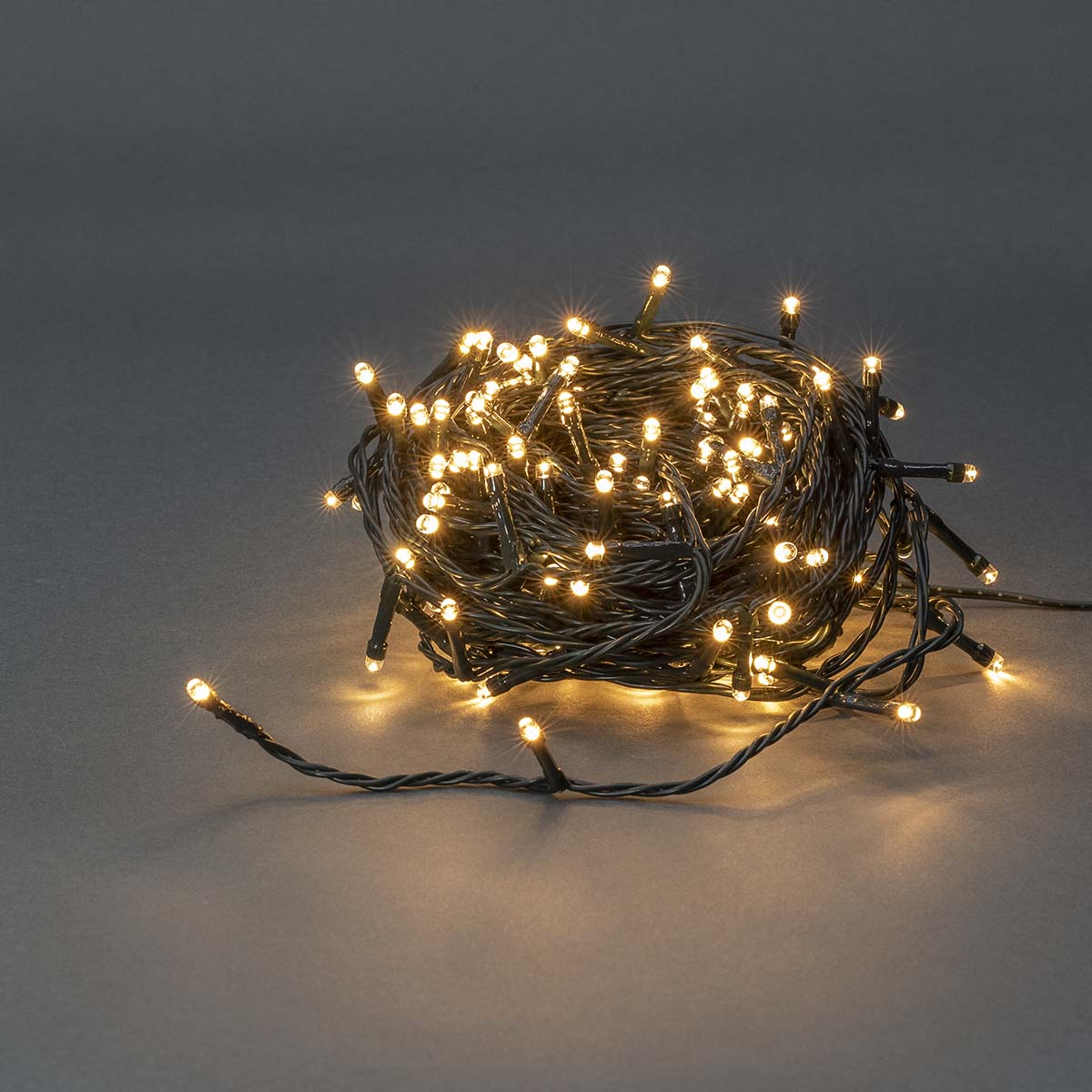 Weihnachtsbeleuchtung | Schnur | 120 LED's | Warmweiss | 9.00 m | Lichteffekte: 7 | Innen- und Aussenbereich | Netzstromversorgung