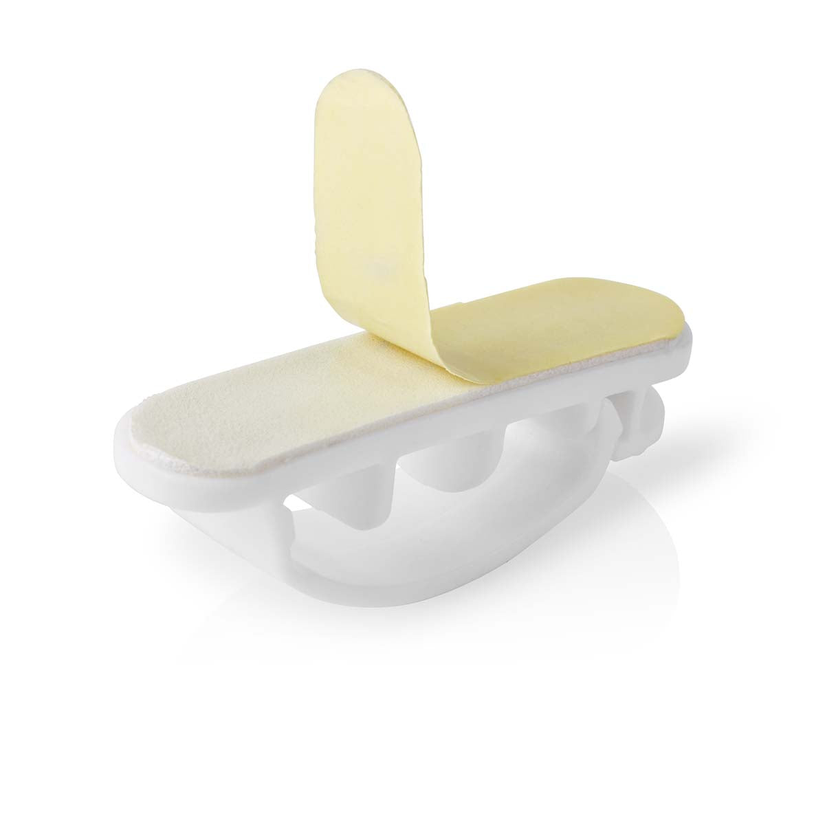 Kabelmanagement | Kabelclip | Gesperrt | 3 Stück | Anzahl der Steckplätze: 3 Steckplätze | max. Kabeldicke: 7.5 mm | Polypropylene | Weiss