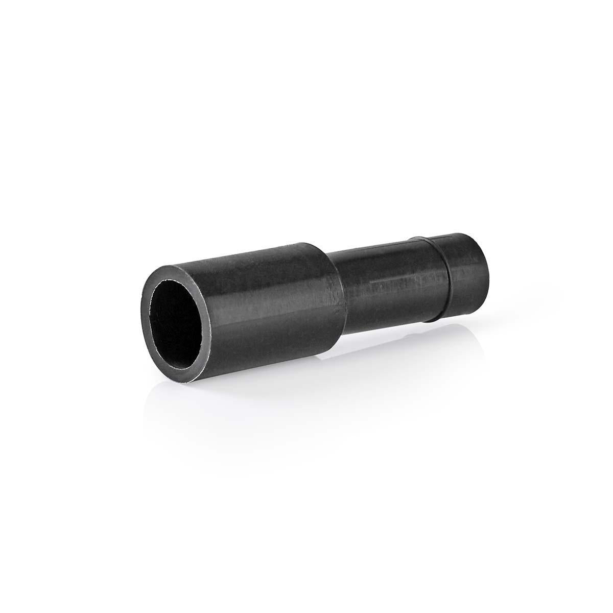 F-Stecker | Gerade | Geschlechtslos | PVC | Schwarz | 25 Stück | Plastikbeutel