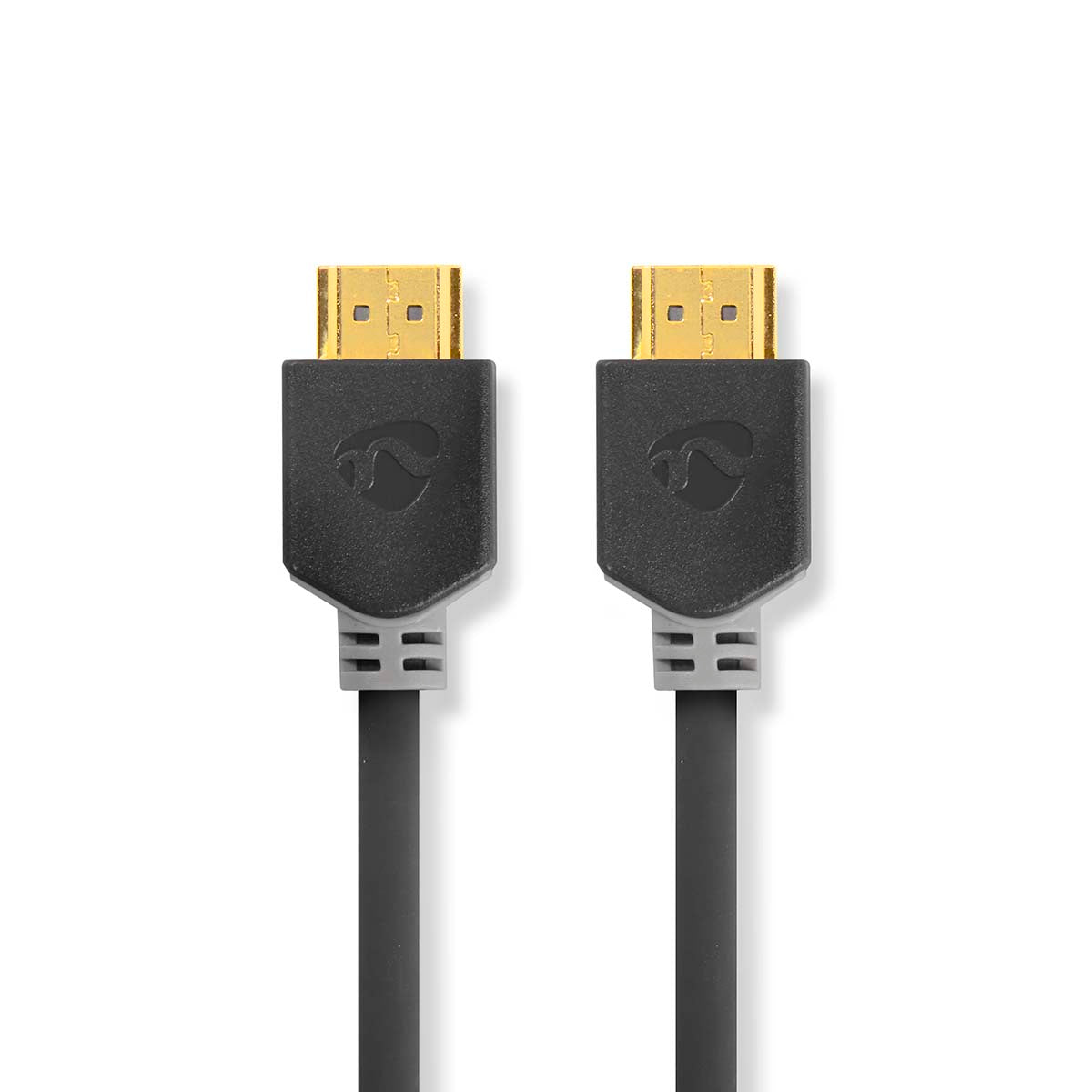 High Speed HDMI ™ Kabel mit Ethernet | HDMI™ Stecker | HDMI™ Stecker | 4K@60Hz | ARC | 18 Gbps | 0.50 m | Rund | PVC | Anthrazit | Verpackung mit Sichtfenster