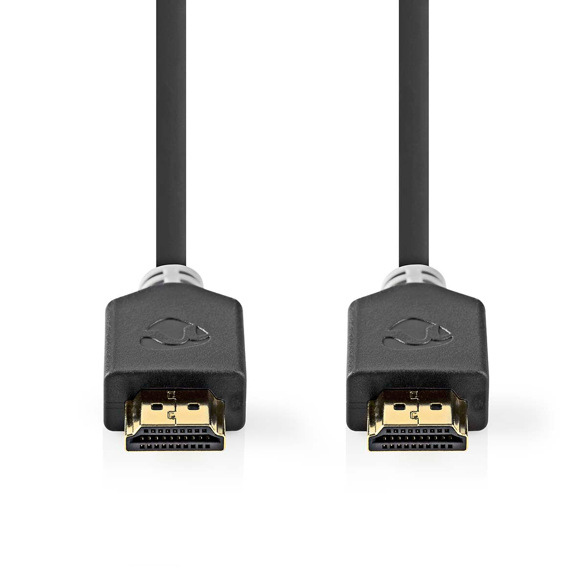 Ultra High Speed HDMI ™ -Kabel | HDMI™ Stecker | HDMI™ Stecker | 8K@60Hz | 48 Gbps | 1.00 m | Rund | 6.0 mm | Anthrazit | Verpackung mit Sichtfenster