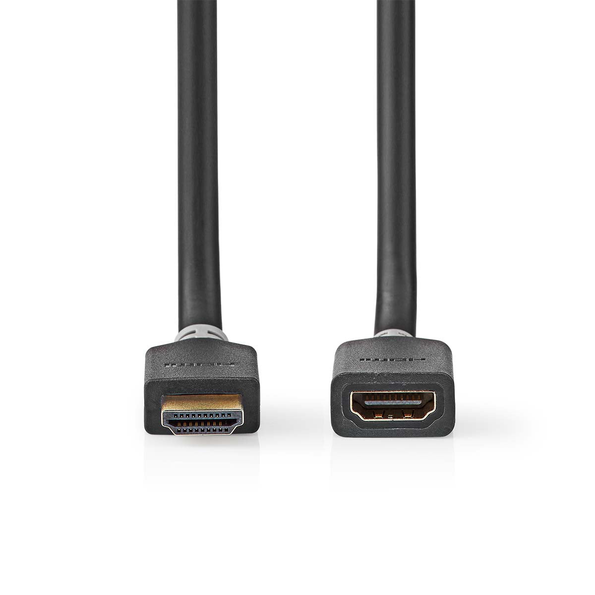 High Speed HDMI ™ Kabel mit Ethernet | HDMI™ Stecker | HDMI™ Buchse | 8K@60Hz | eARC | 48 Gbps | 1.00 m | Rund | PVC | Anthrazit | Box