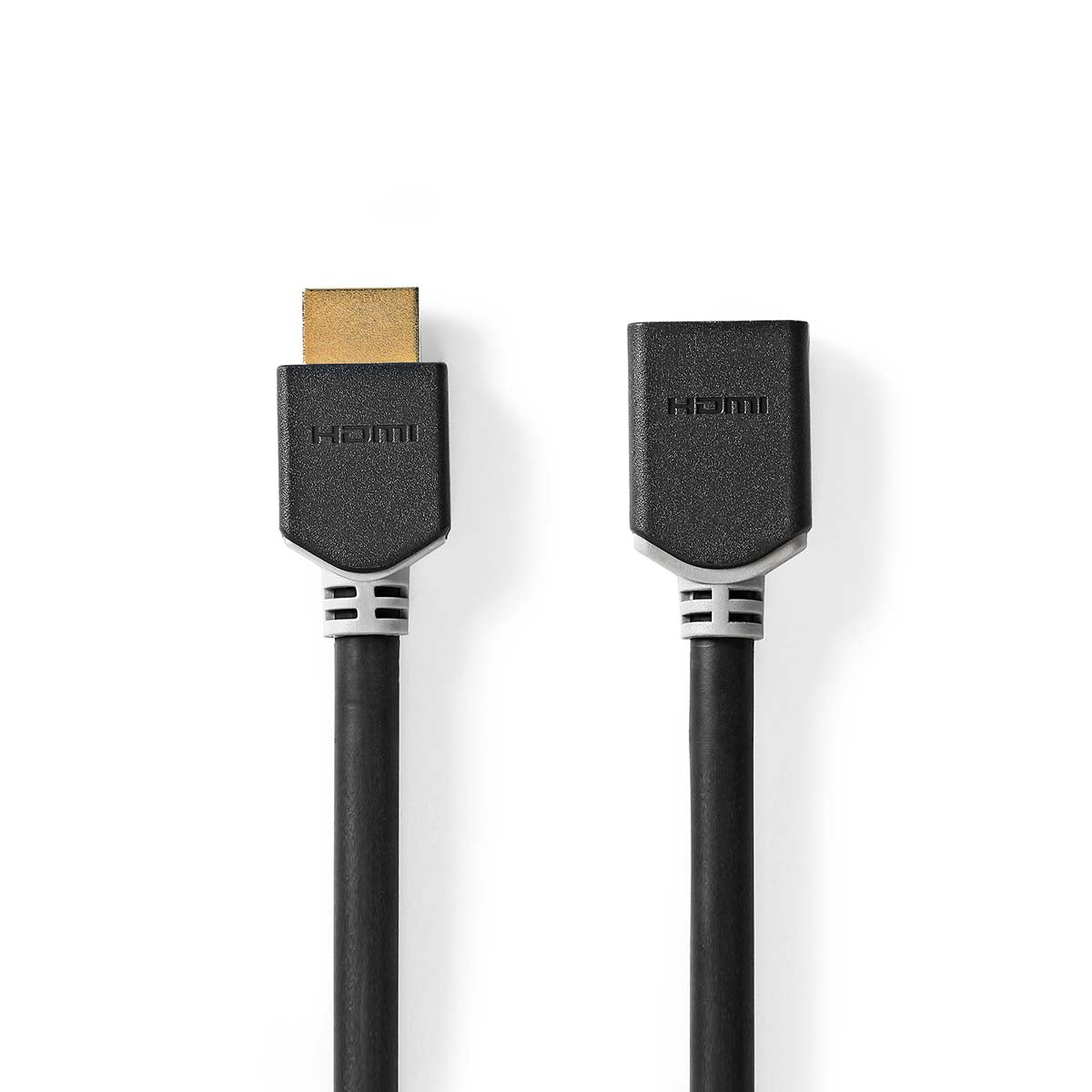 High Speed HDMI ™ Kabel mit Ethernet | HDMI™ Stecker | HDMI™ Buchse | 8K@60Hz | eARC | 48 Gbps | 1.00 m | Rund | PVC | Anthrazit | Box