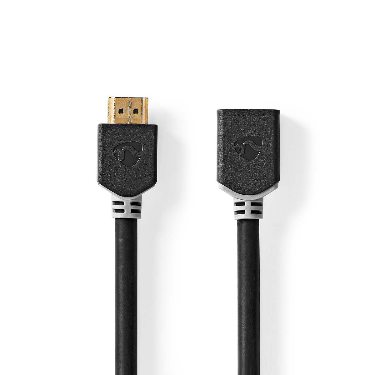 High Speed HDMI ™ Kabel mit Ethernet | HDMI™ Stecker | HDMI™ Buchse | 8K@60Hz | eARC | 48 Gbps | 1.00 m | Rund | PVC | Anthrazit | Box