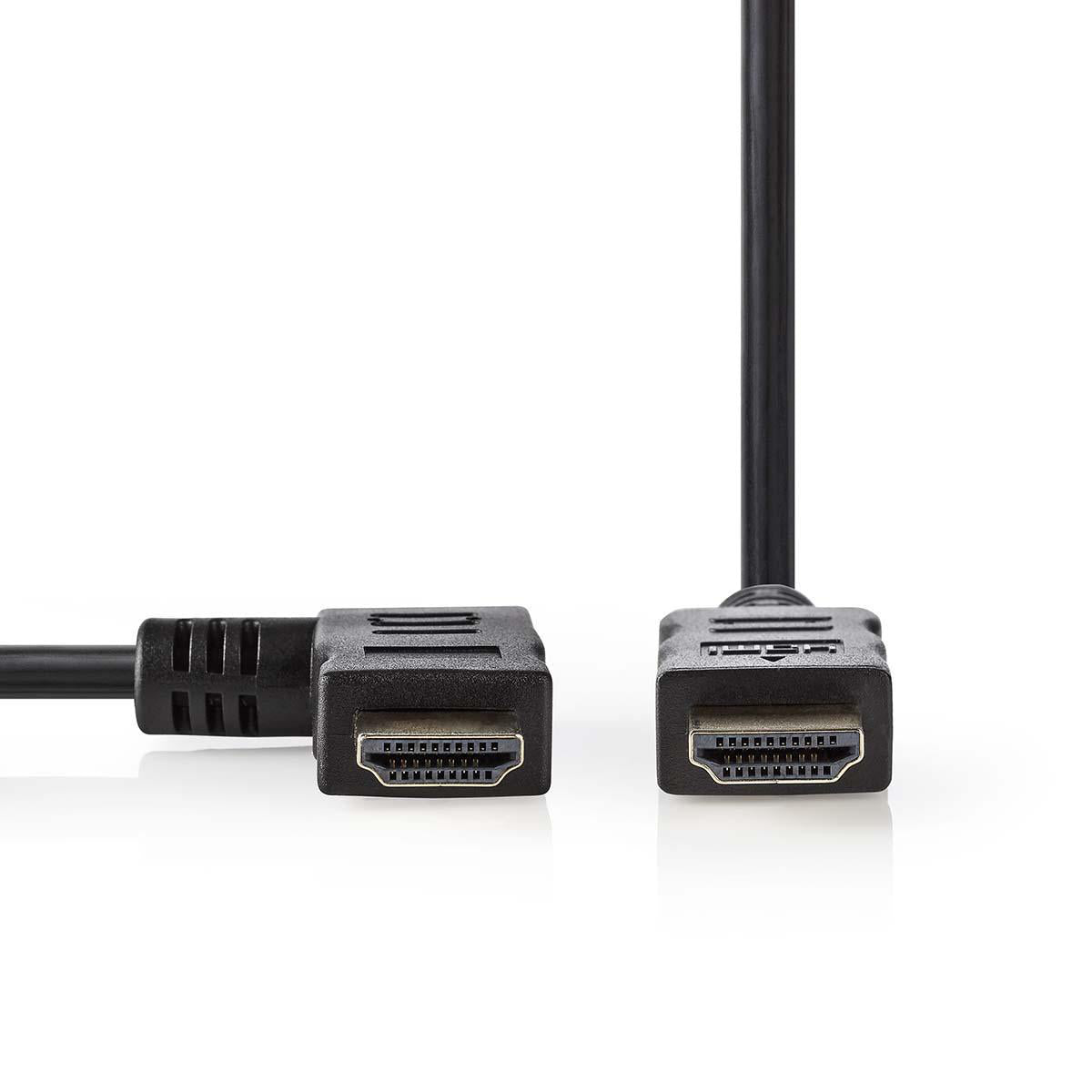 High Speed HDMI ™ Kabel mit Ethernet | HDMI™ Stecker | HDMI™ Stecker | 4K@30Hz | 10.2 Gbps | 1.50 m | Rund | PVC | Schwarz | Blister