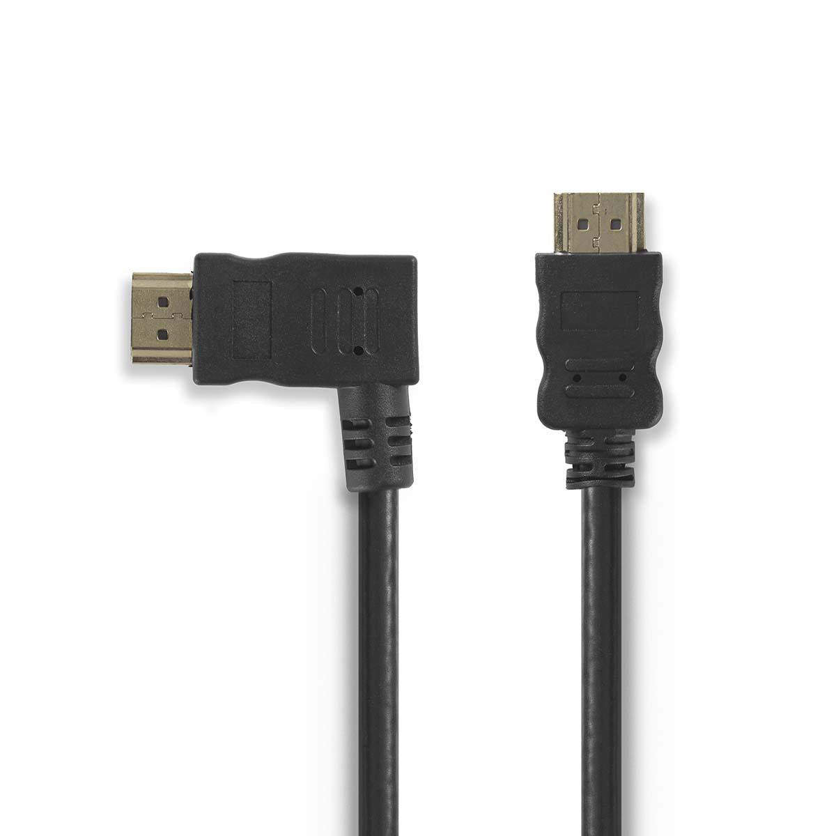 High Speed HDMI ™ Kabel mit Ethernet | HDMI™ Stecker | HDMI™ Stecker | 4K@30Hz | 10.2 Gbps | 1.50 m | Rund | PVC | Schwarz | Blister