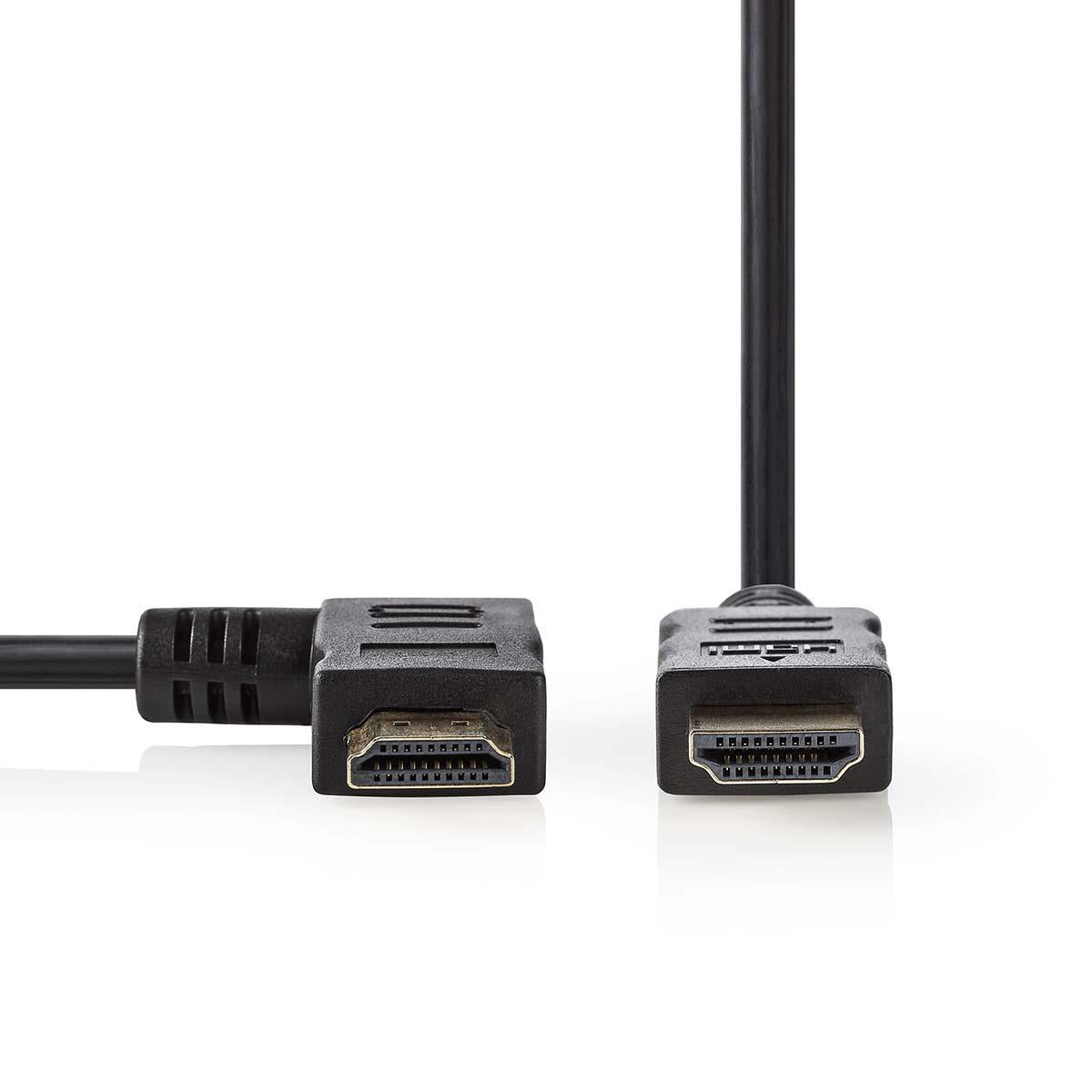 High Speed HDMI ™ Kabel mit Ethernet | HDMI™ Stecker | HDMI™ Stecker | 4K@30Hz | 10.2 Gbps | 1.50 m | Rund | PVC | Schwarz | Blister