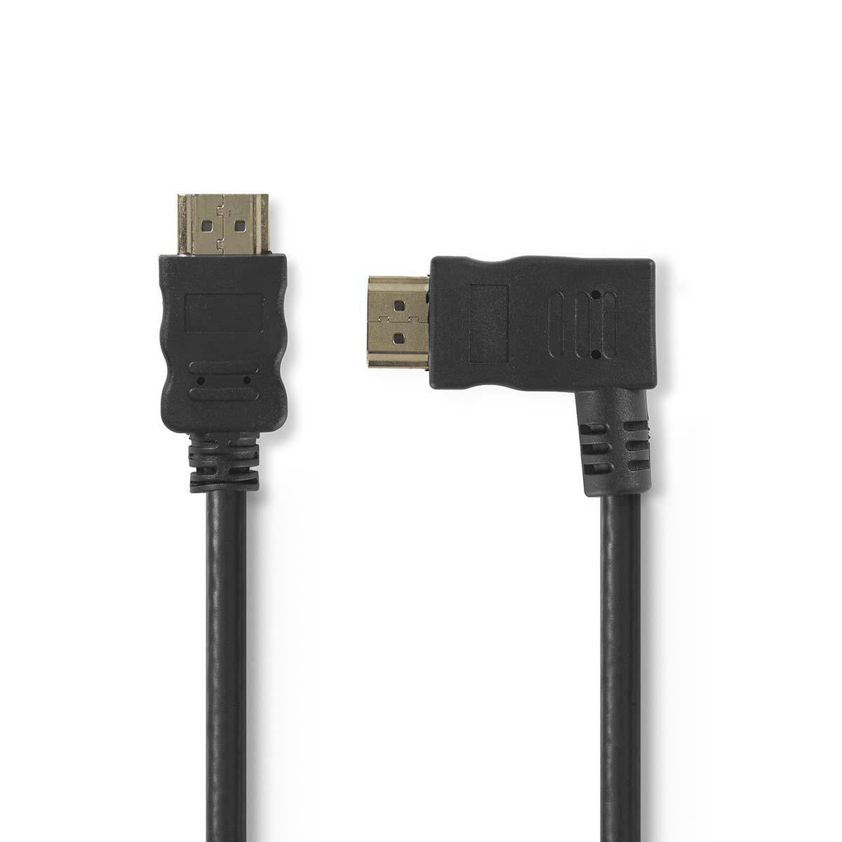 High Speed HDMI ™ Kabel mit Ethernet | HDMI™ Stecker | HDMI™ Stecker | 4K@30Hz | 10.2 Gbps | 1.50 m | Rund | PVC | Schwarz | Blister