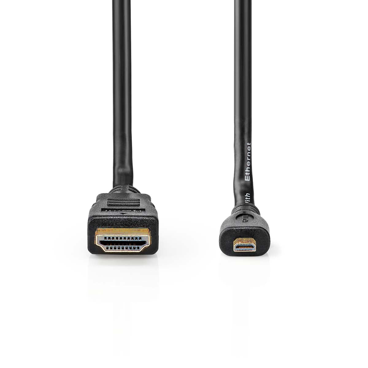 High Speed HDMI ™ Kabel mit Ethernet | HDMI™ Stecker | HDMI™ Micro Stecker | 4K@30Hz | 10.2 Gbps | 2.00 m | Rund | PVC | Schwarz | Box