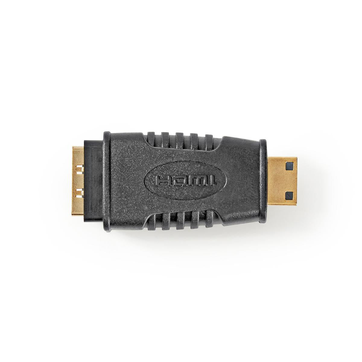 HDMI™ -Adapter | HDMI™ Mini Stecker | HDMI™ Ausgang | Vergoldet | Gerade | ABS | Schwarz | 1 Stück | Blister