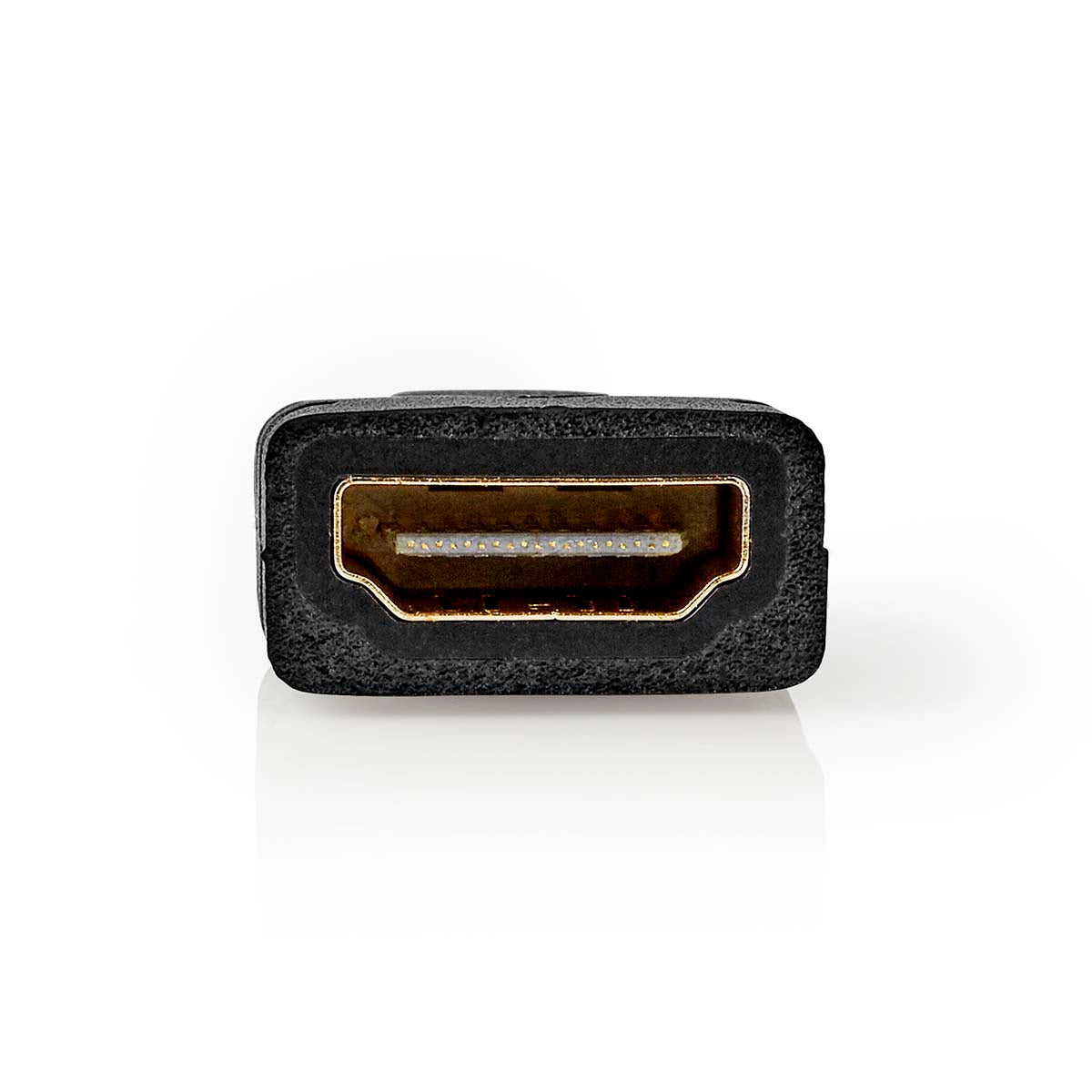 HDMI™ -Adapter | HDMI™ Micro Stecker | HDMI™ Ausgang | Vergoldet | Gerade | ABS | Schwarz | 1 Stück | Box