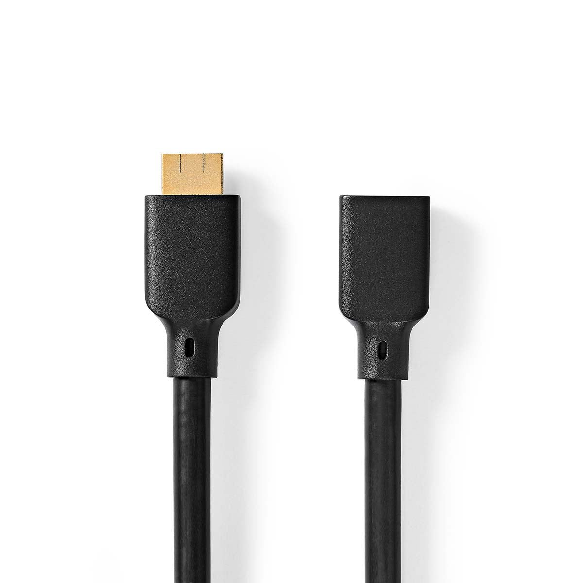 Ultra High Speed HDMI ™ -Kabel | HDMI™ Stecker | HDMI™ Buchse | 8K@60Hz | 48 Gbps | 1.00 m | Rund | 7.9 mm | Schwarz | Box