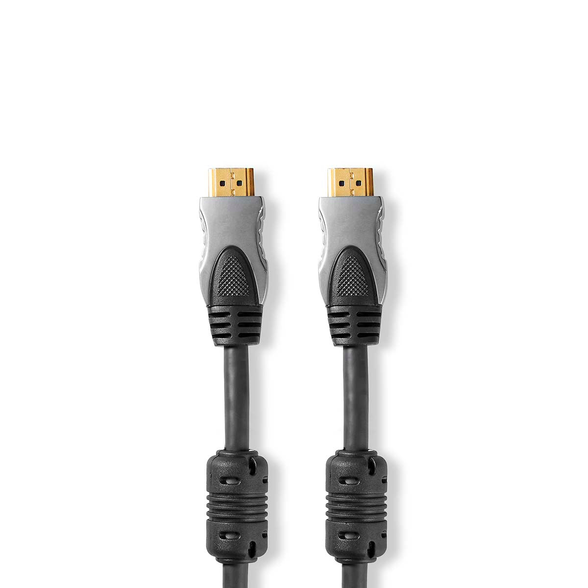 High Speed HDMI ™ Kabel mit Ethernet | HDMI™ Stecker | HDMI™ Stecker | 4K@30Hz | 10.2 Gbps | 10.0 m | Rund | PVC | Anthrazit | Box