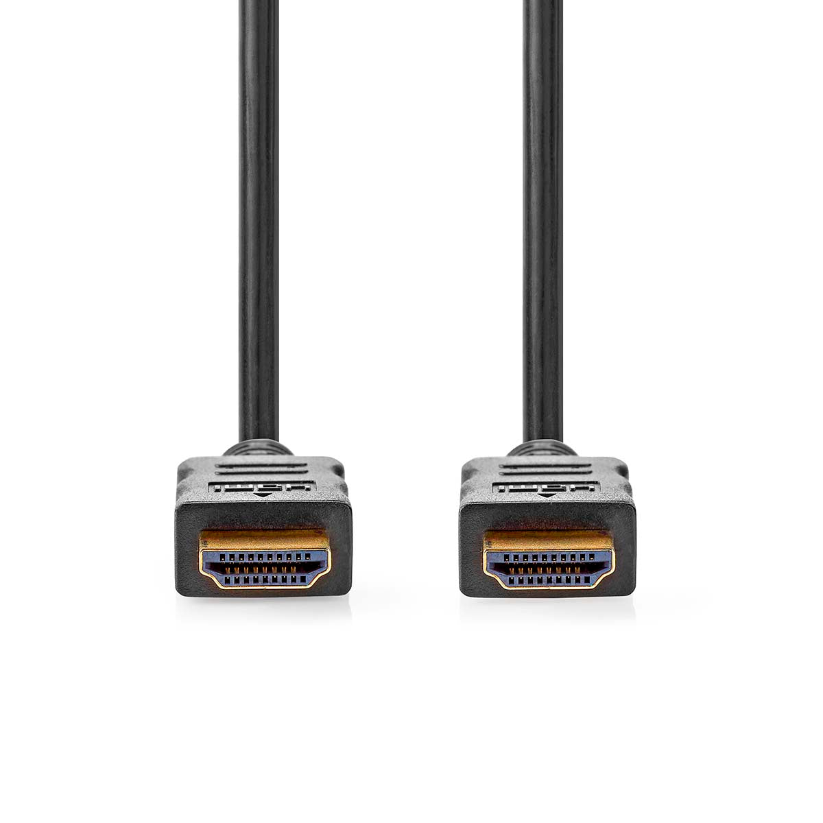 High Speed HDMI ™ Kabel mit Ethernet | HDMI™ Stecker | HDMI™ Stecker | 4K@30Hz | ARC | 10.2 Gbps | 3.00 m | Rund | PVC | Schwarz | Label