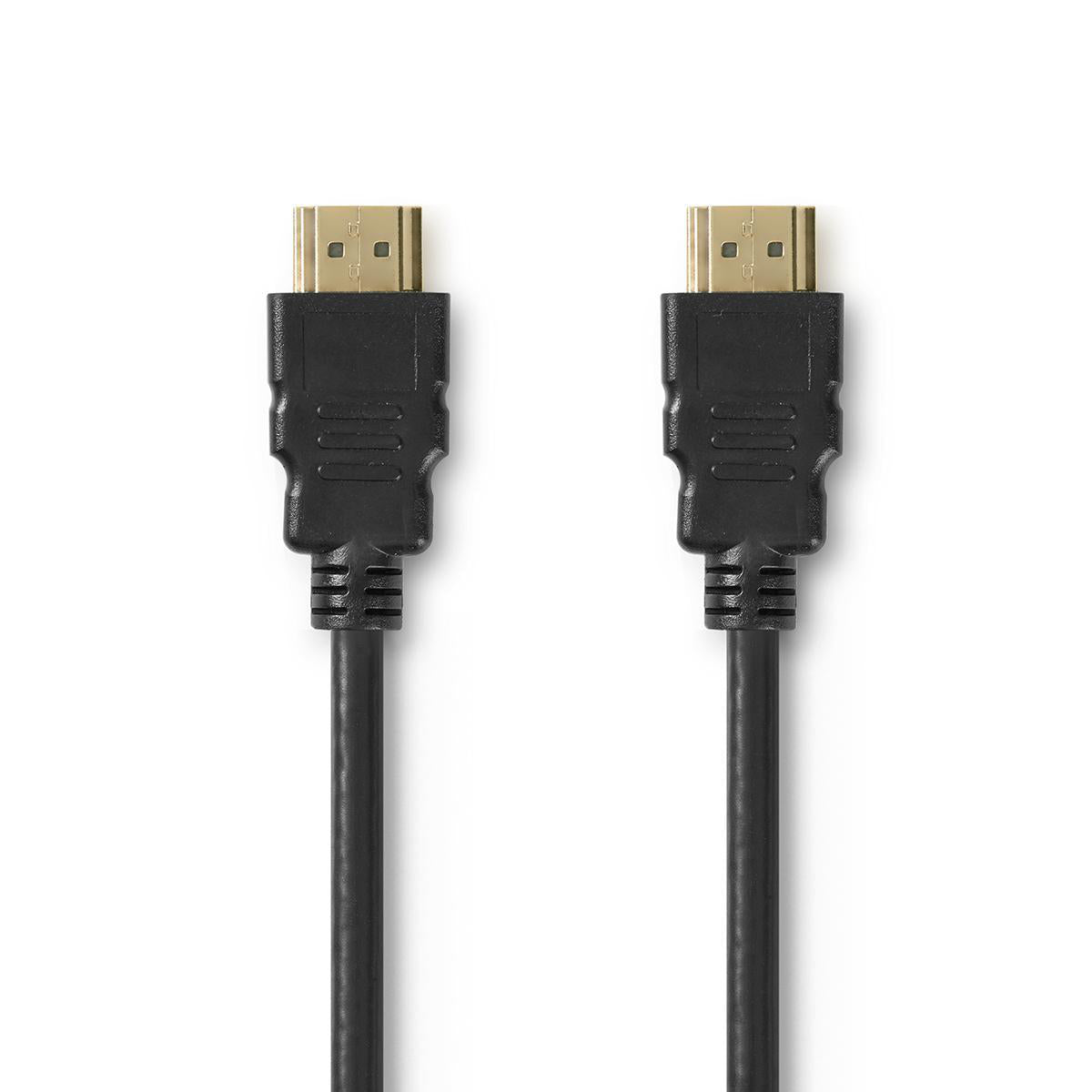 Premium High Speed HDMI ™ Kabel mit Ethernet | HDMI™ Stecker | HDMI™ Stecker | 4K@60Hz | 18 Gbps | 1.00 m | Rund | PVC | Schwarz | Plastikbeutel