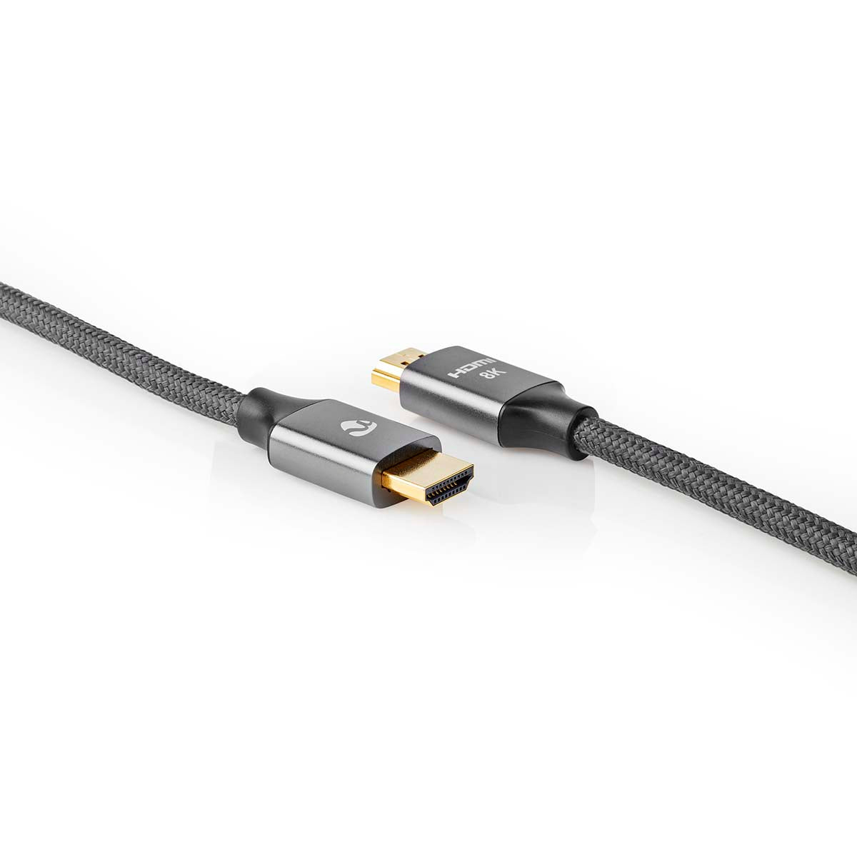 Ultra High Speed HDMI ™ -Kabel | HDMI™ Stecker | HDMI™ Stecker | 8K@60Hz | 48 Gbps | 3.00 m | Rund | 6.7 mm | Gun Metal Grau | Aussenverpackung