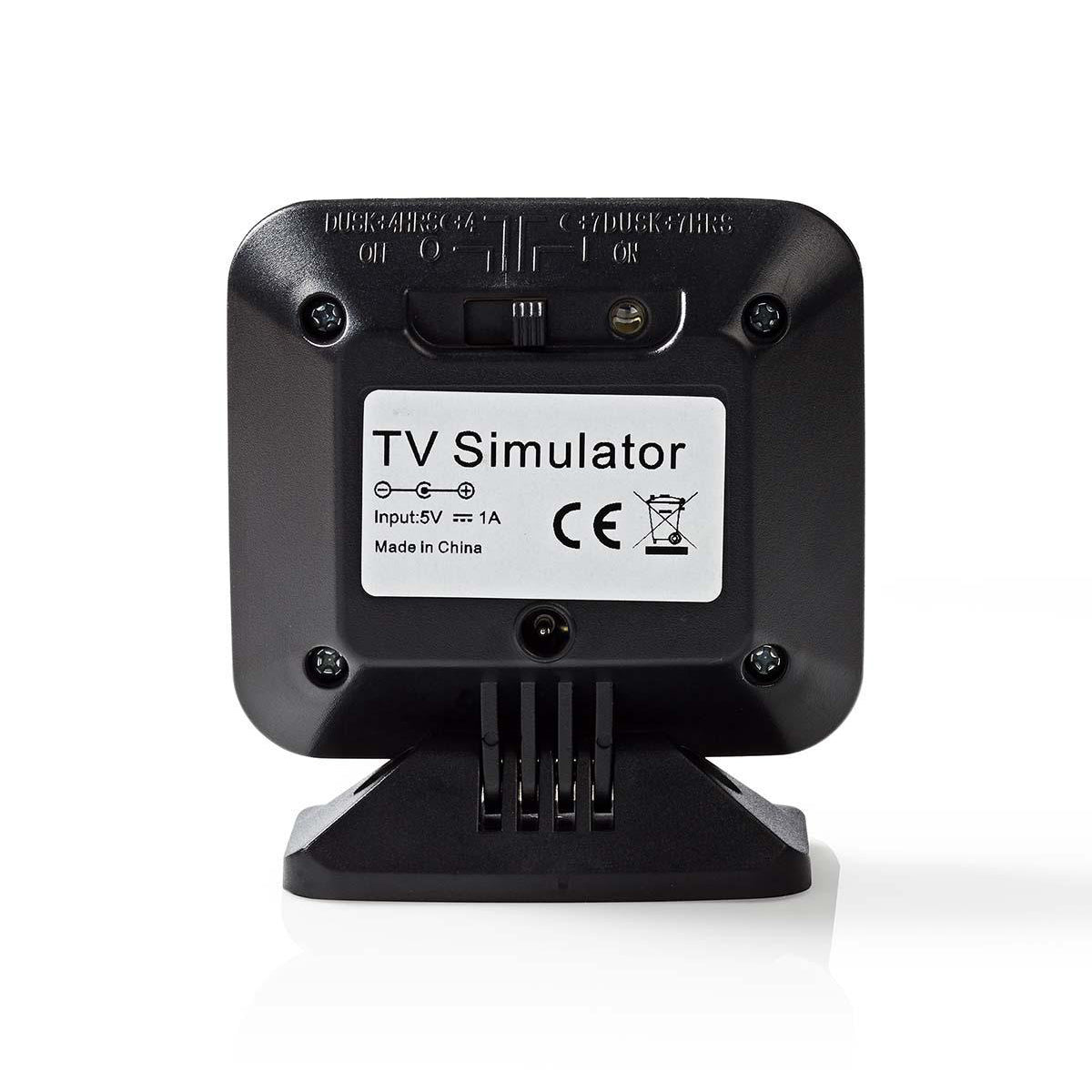 TV Simulator | Stromversorgung über USB | Innenbereich | Schwarz