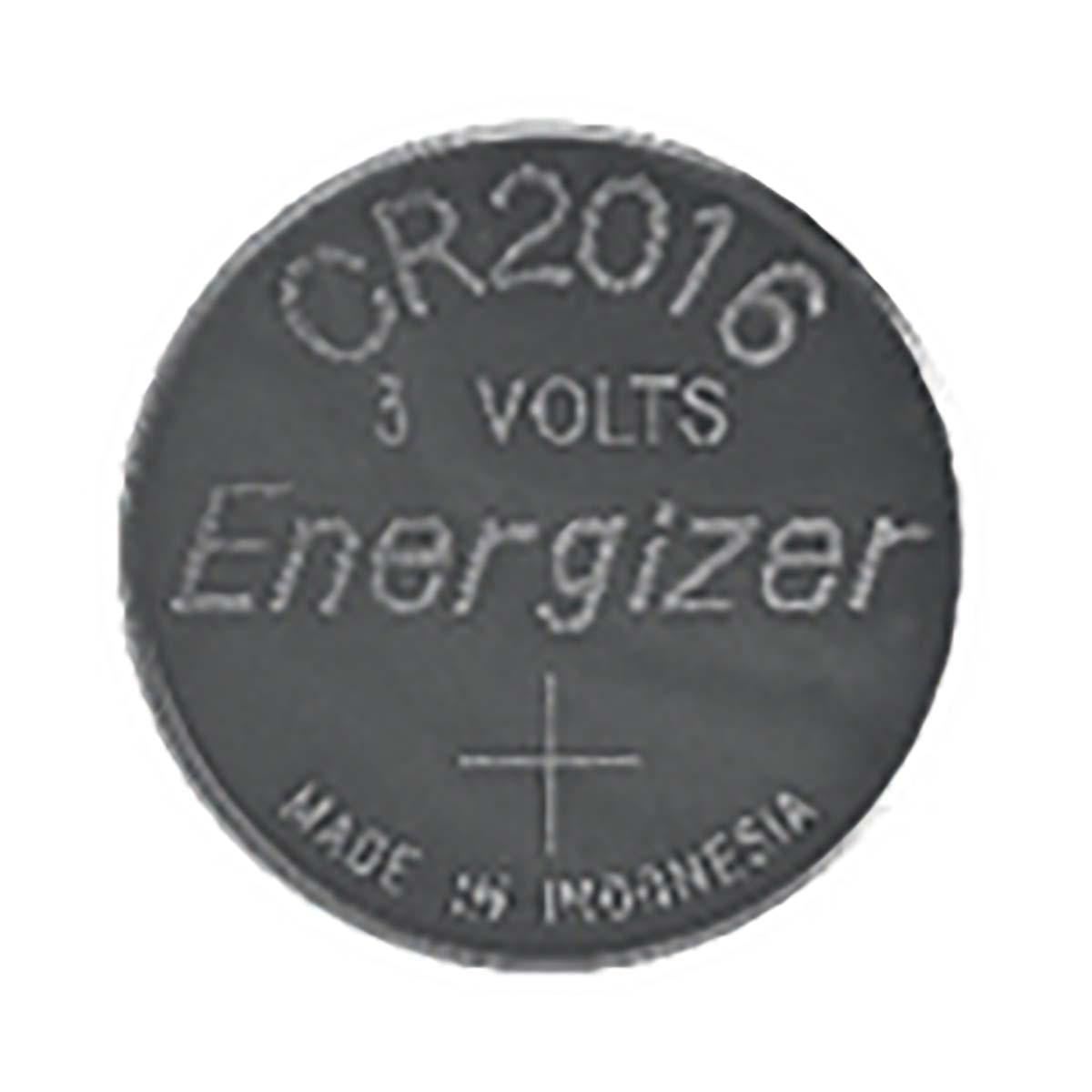 Lithium-Knopfzelle CR2016 | 3 V DC | 100 mAh | 2-Blister | Silber