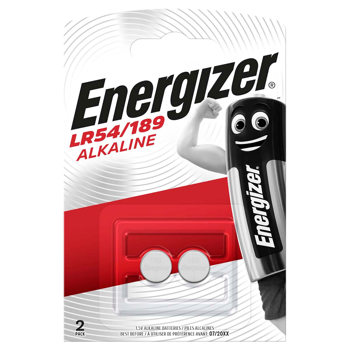 Alkaline Batterie LR54 | 1.5 V | 2-Blister